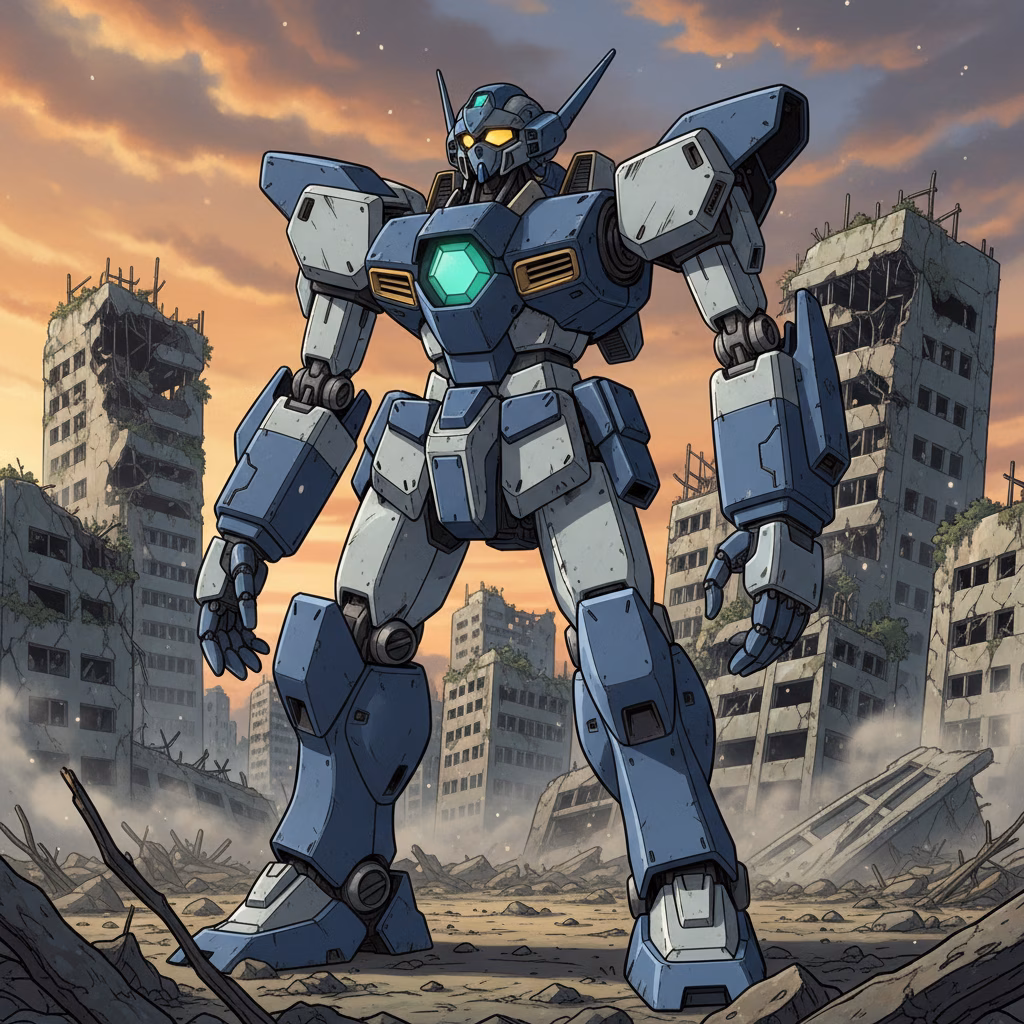 Mecha Walk Forward - Input 1