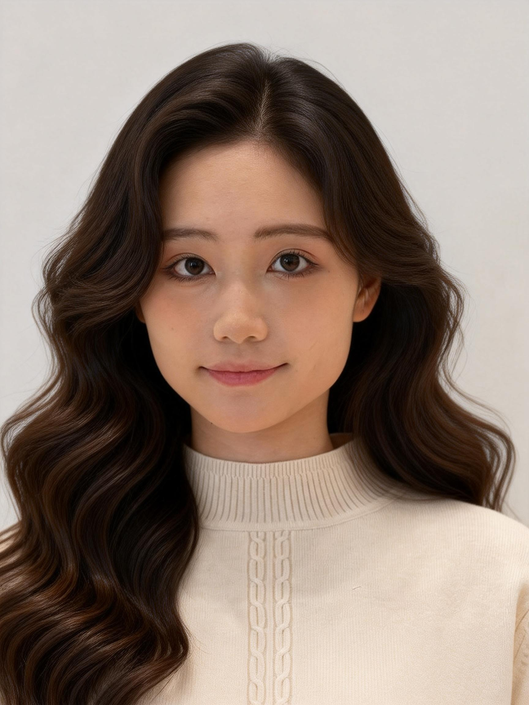 清新女孩表情轉移（含元素綁定） - Input 1