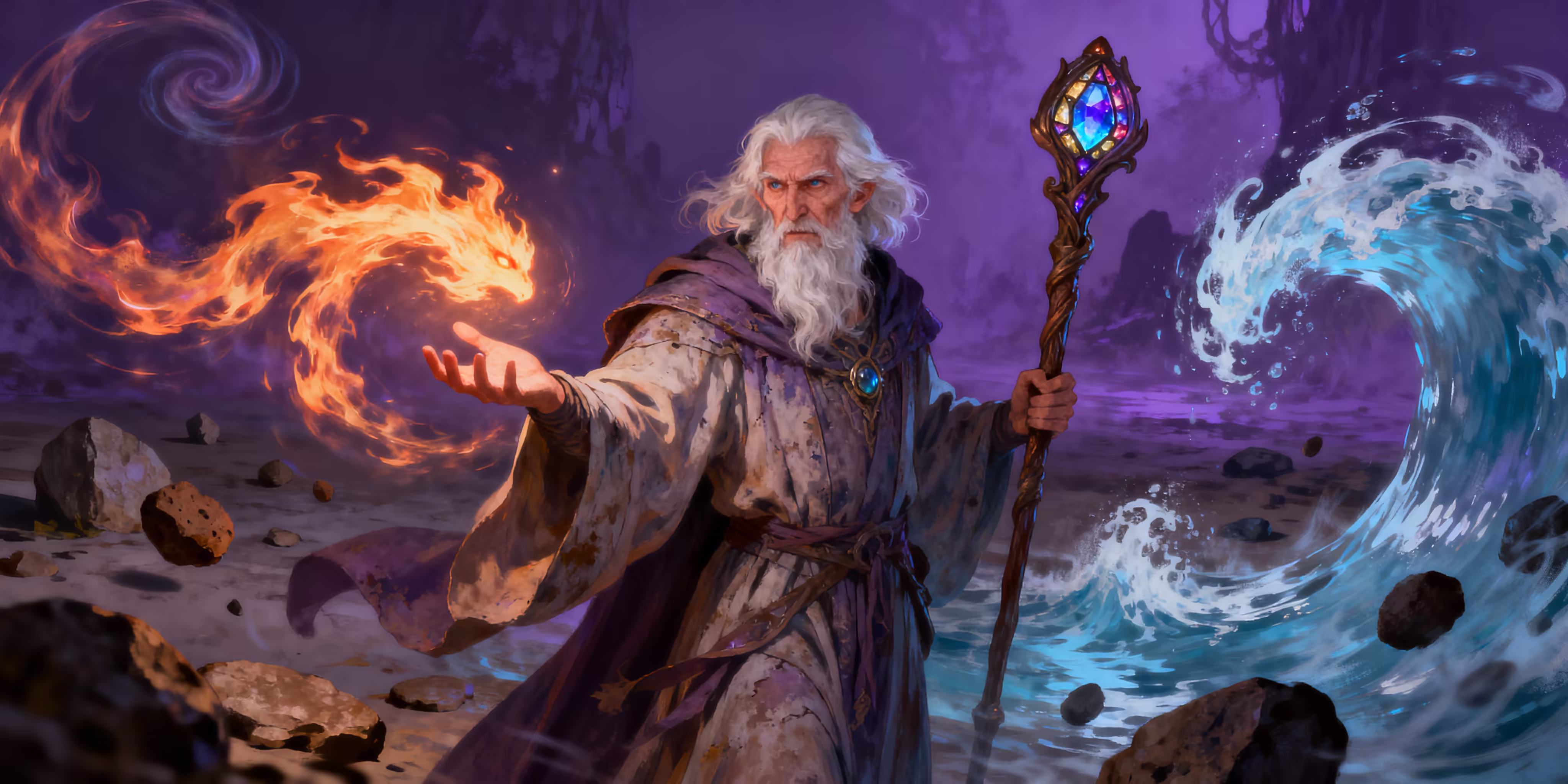 Fantasy Wizard Elements - Input 1