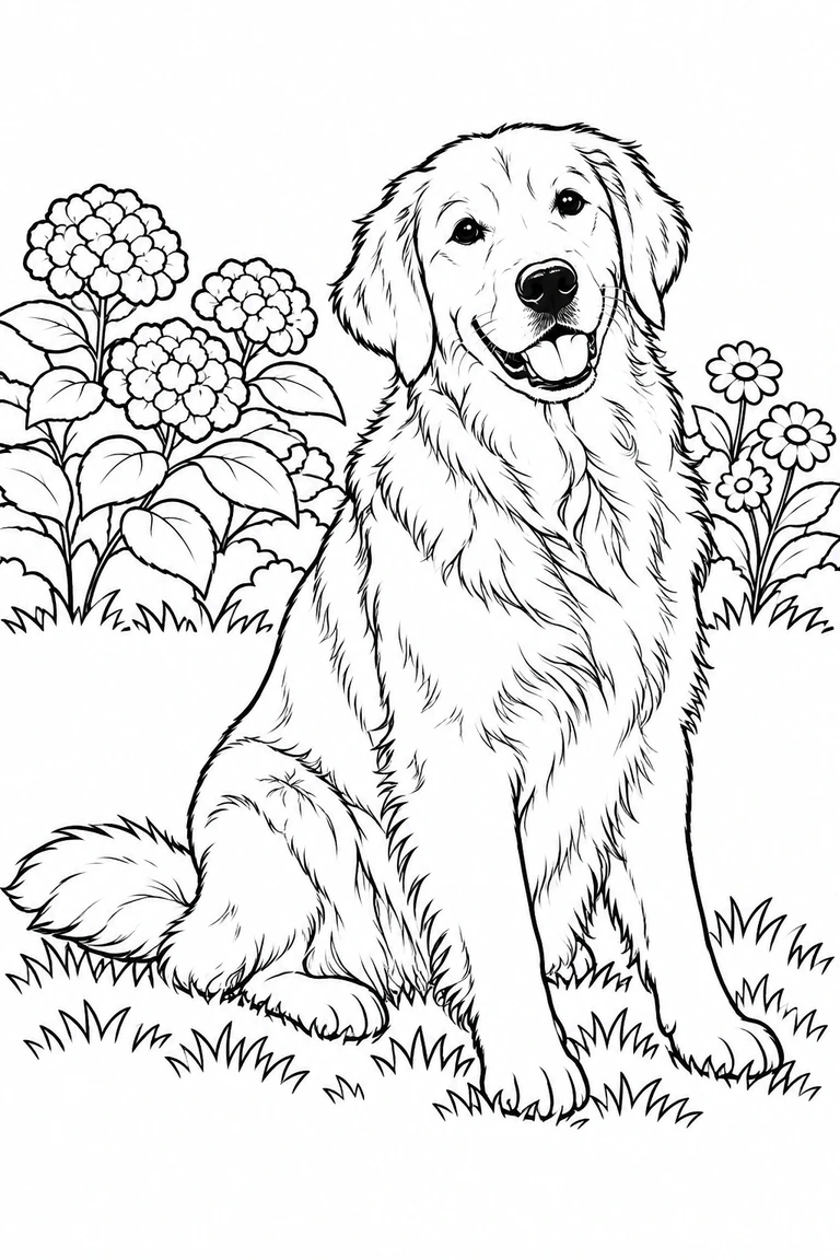 Pet · Coloring page