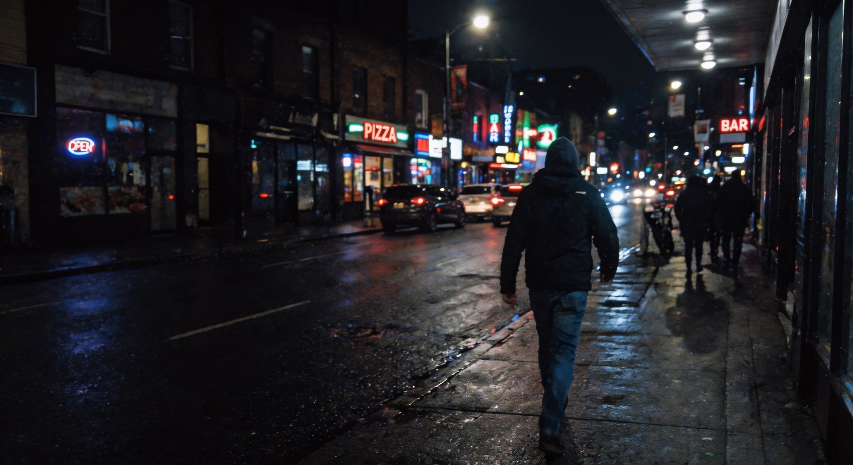 Redução de ruído em foto noturna - Seedream 5