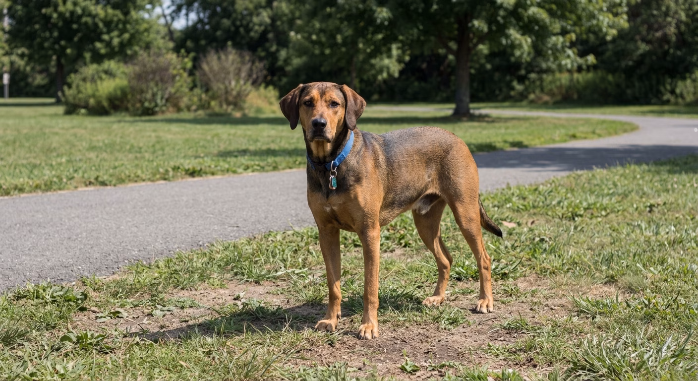 Gradação cinematográfica pet ao ar livre - Original